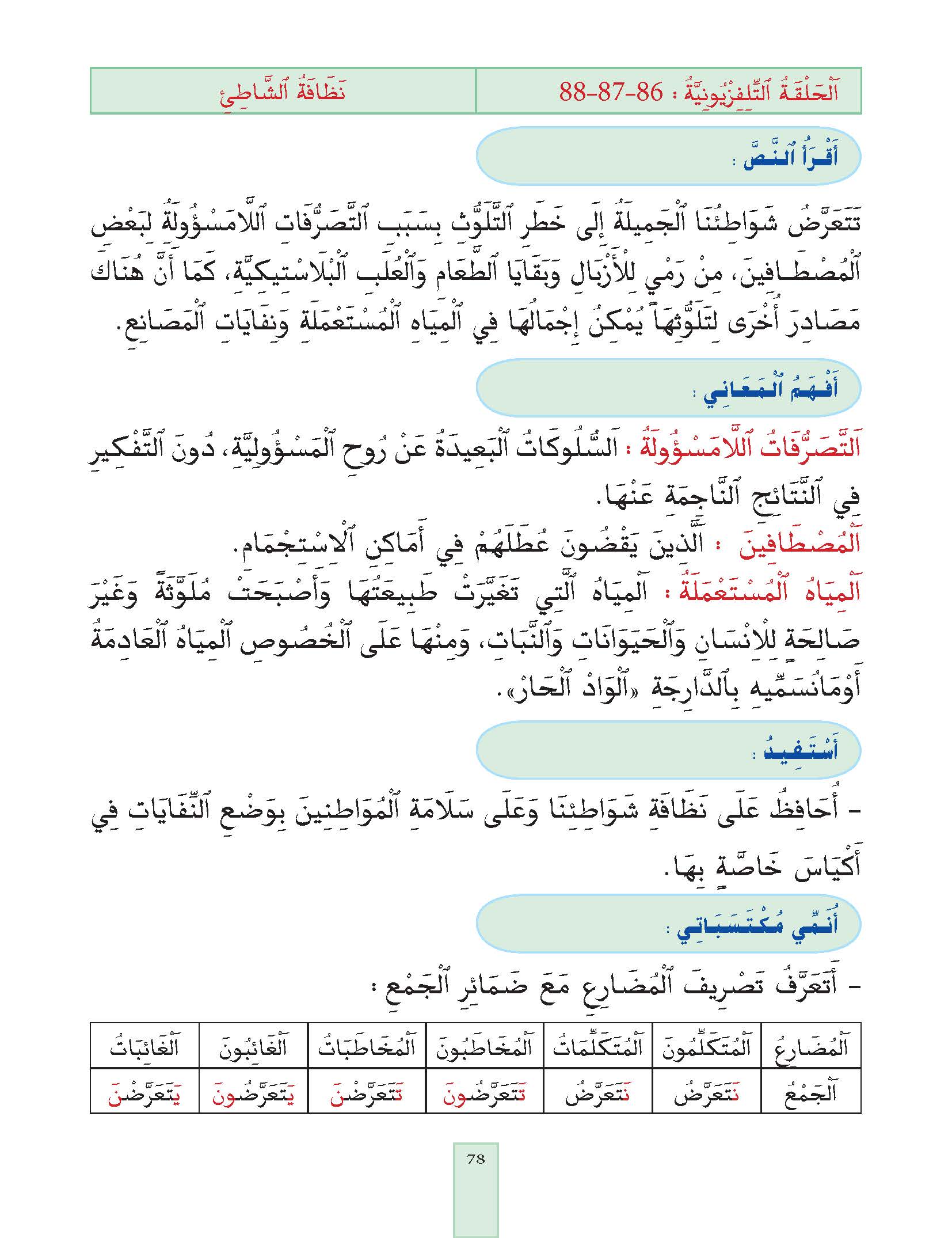 الدرس السابع والثمانون، المستوى الأول المرحلة الثانية من برنامج محو الأمية بواسطة التلفاز والأنترنيت. الدرس السابع والثمانون، المستوى الأول المرحلة الثانية من برنامج محو الأمية بواسطة التلفاز والأنترنيت.
